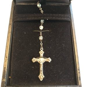 Dolce & Gabbana Crystal Rosary Necklace